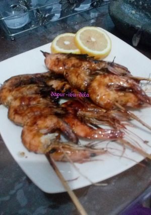 Foto resep Udang panggang saos suka2
