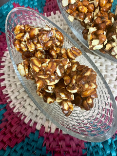 A picture of Moongphali Chikki (peanut brittle).