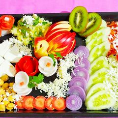 A picture of Vegetarian protein salad.