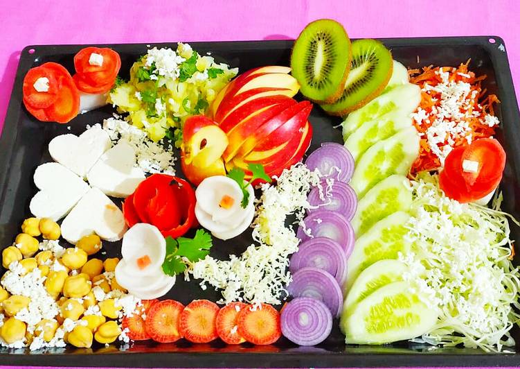 Simple Way to Prepare Speedy Vegetarian protein salad