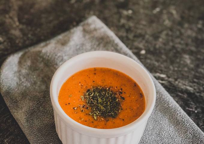 Langkah Mudah untuk Membuat Sup Lentil Orange Simpel ala Turki (menu diet sehat), Enak