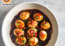 Telur Masak Masam - Manis