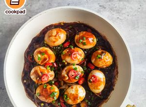 Gambar Telur Masak Masam - Manis