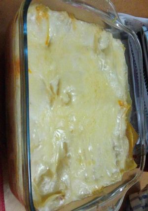 Una foto de Lasagna de carne y zanahoria