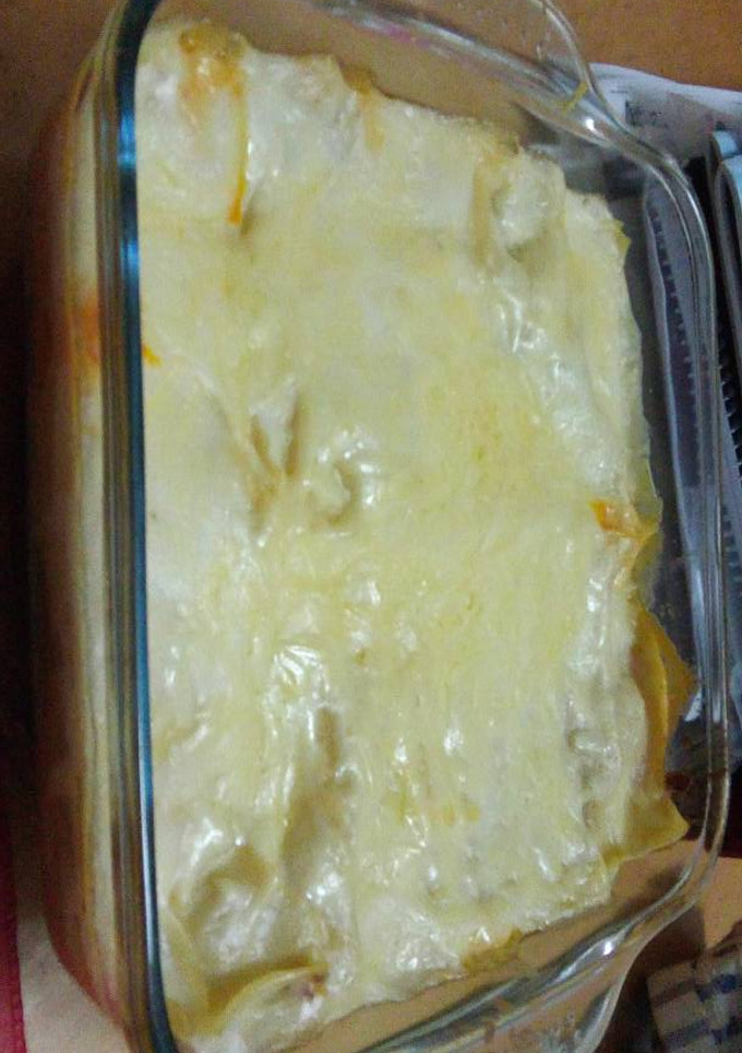 Una foto de Lasagna de carne y zanahoria