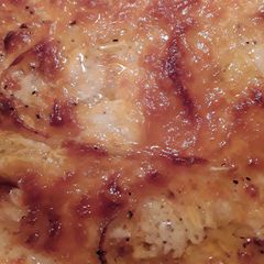 A picture of Scalloped Potatoes with a twist.