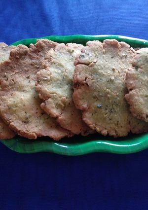 A picture of Coconut vada.