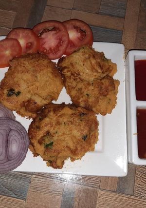 A picture of Shami kabab.