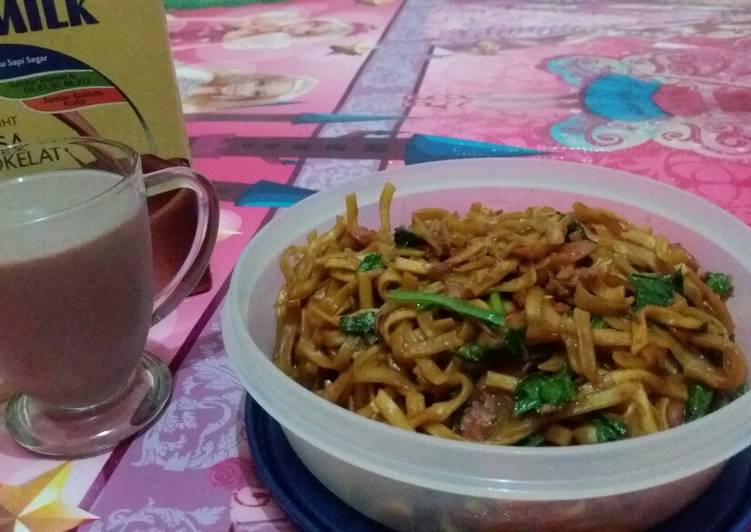 Langkah memasak Mie Goreng (Kuda Menjangan) ala anak kos nikmat