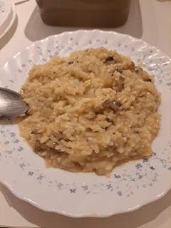Una foto de Risotto de champiñones