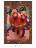 Kleines Apfel - Halloween - Monster