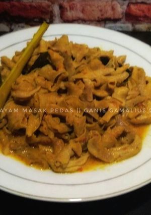 Foto resep Usus Ayam Masak Pedas