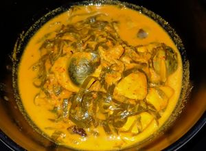 Foto resep Gulai Lokan dan Tapak Leman (Mangkokan) + Tahu Khas Padang