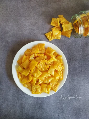 Cara Mudah Membikin Resep  Kulit pangsit goreng yang Lezat, Bikin Ketagihan