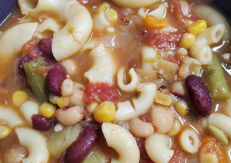 Steps to Prepare Speedy Jo&#39;s Minestrone