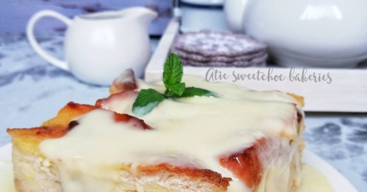 Resipi Bread Butter Pudding Manisan Maraton Ramadan Oleh Atie Sweetchocbakeries Cookpad