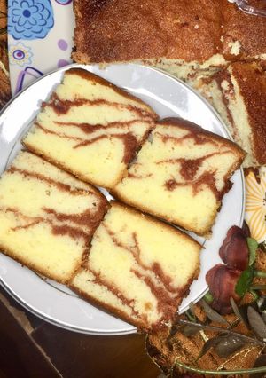 Foto resep Bolu Marmer Panggang Putih Telur