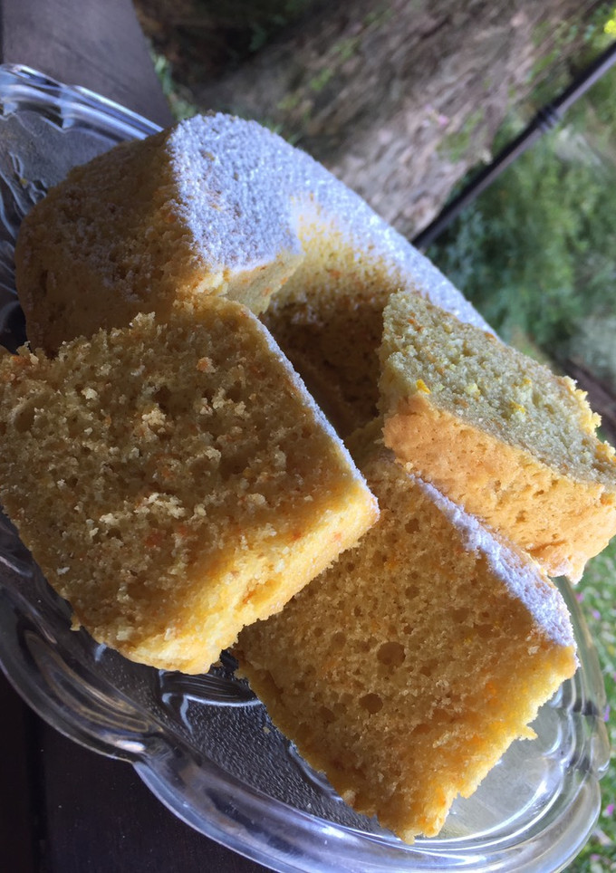Una foto de Budín de Zanahoria y Naranja🍊🥕