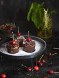 Dates whole wheat and oats cupcakes