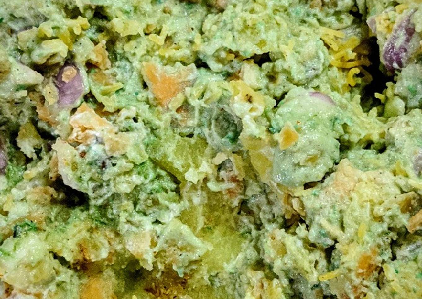 Aloo dhai papdi chaat