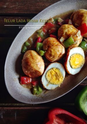 Foto resep Telur Lada Hitam Keto