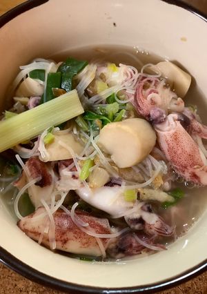 超快速料理！小卷米粉湯 的食譜成品照片