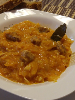 Húsos káposzta lépésről-lépésre recept fotója