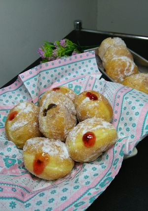 Foto resep Bomboloni Ubi Isi Strawberry