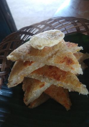 Foto resep Wingko singkong pisang raja