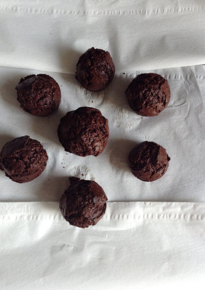 Una foto de Muffins de chocolate