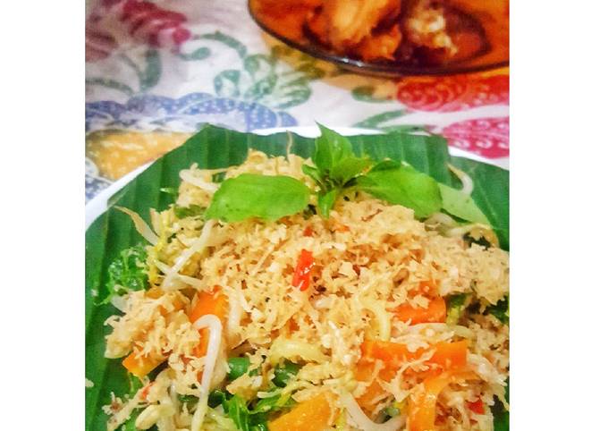 Cara Buat GUDANGAN SYEDEP X urap sayur Yang Sederhana