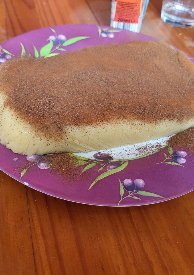 Una foto de Postre manzana