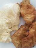 Filetes de lomo de cerdo empanados