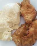 Filetes de lomo de cerdo empanados