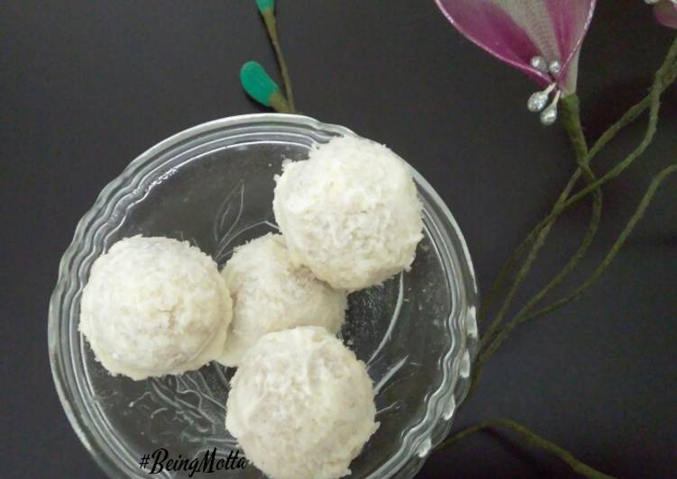 Steps to Make Ultimate Ferrero Snow Balls