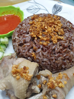 Foto resep Nasi merah ayam ala ala me