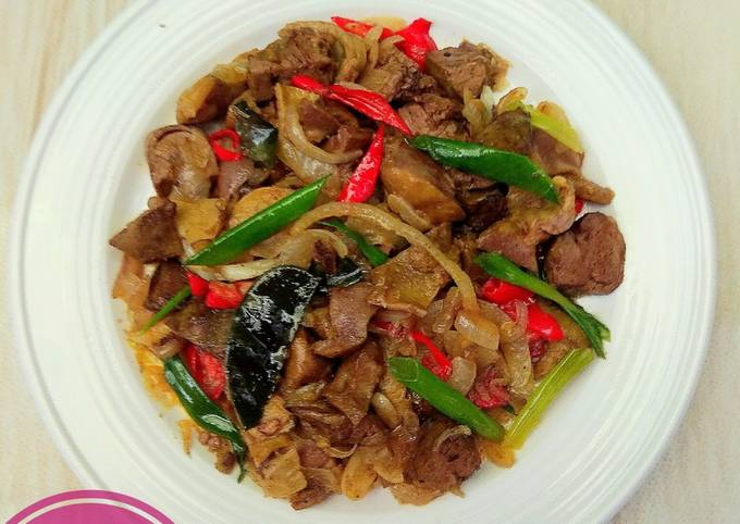 Resep Tumis Ati Ampela Ayam, Sempurna