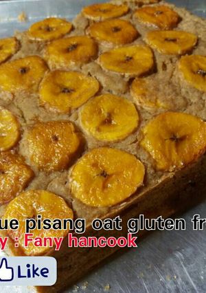 Foto resep Kue pisang oat gluten free no egg