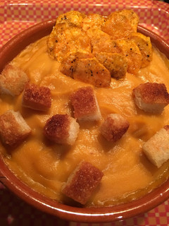 Una foto de Crema de Otoño con Boniatos y calabaza