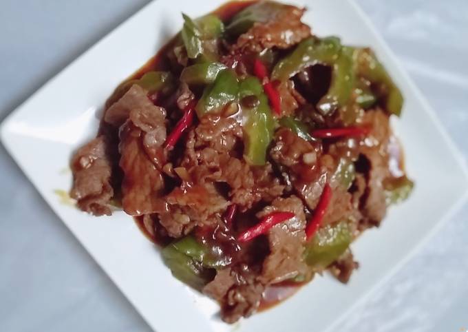 Recipe of Any-night-of-the-week Bitter melon beef with black bean paste
