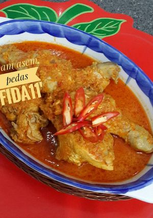 Foto resep Ayam asem pedas #keto_cp_resepayam