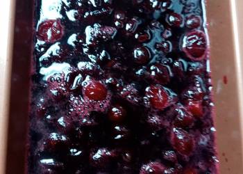 Easy Recipe Homemade Cranberry Sauce Batch 2 Very Delicious