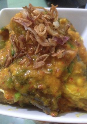 Foto resep Ayam & Terong bumbu kuning