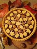 Crostata autunnale marmellata e noci