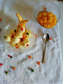 A picture of Mango Sorbet.