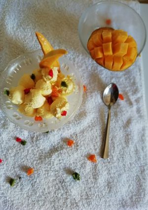 A picture of Mango Sorbet.