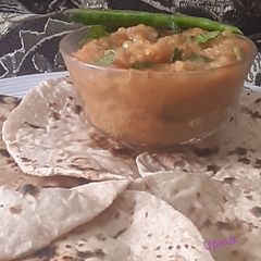 A picture of Shalgam ka Bhartha.