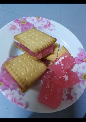 صورة لوصفة حلوى الحلقوم 🌸