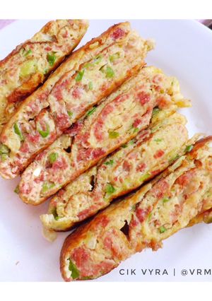 Foto resep Telur dadar kornet