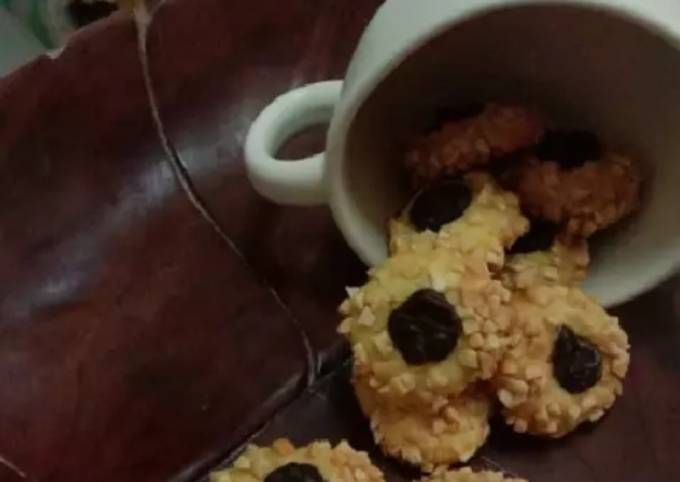 Choco Nut Thumbprint Cookies